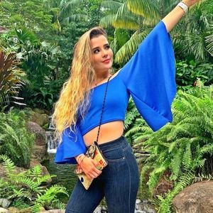 Designer blouse Blue beautiful